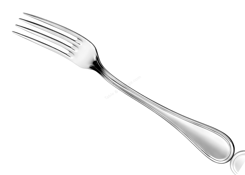 Serving fork, large albi 2 Christofle stainless steel flatware 02407007